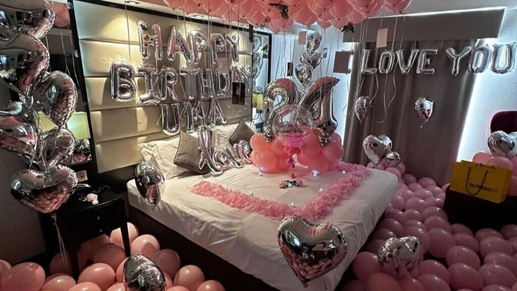 Room Decoration for Birthday Surprise in Hauz Khas for Couples