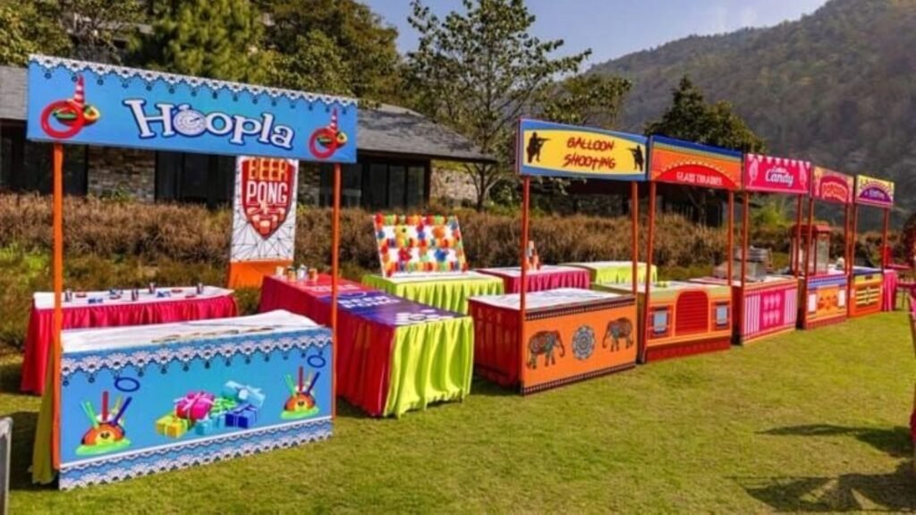 Itra Stall Decoration Setup in Noida Homes