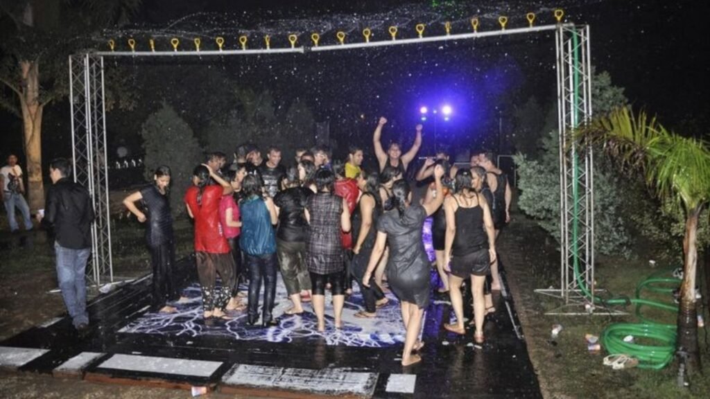 Rain Dance Party Setup in Hauz Khas Events