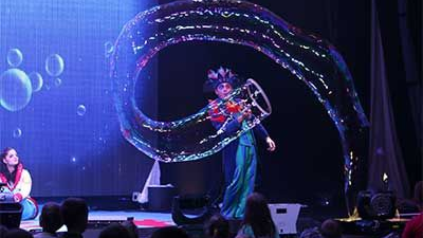 bubble show for party in Rai baraily