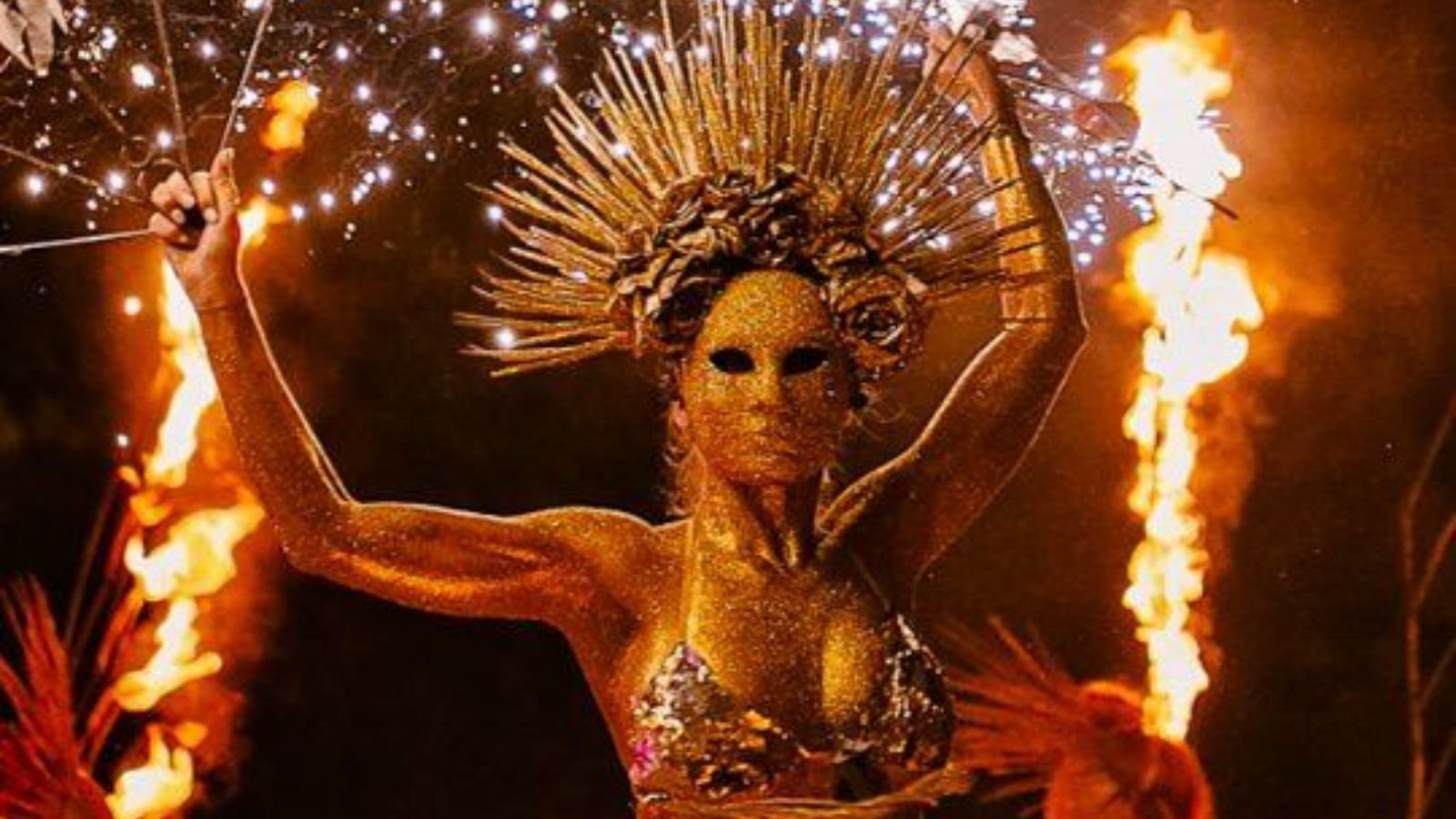 Fire Show for Parties in Defence Colony for High-End Celebrations