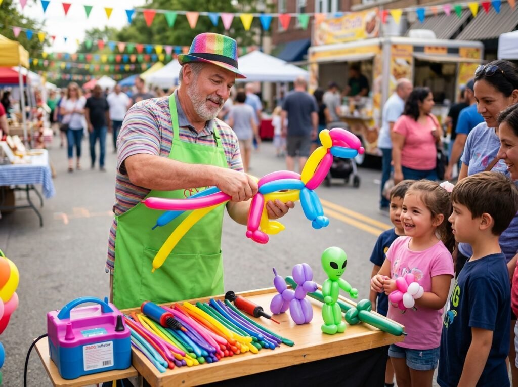 Balloon Modeling in Mathura for Festivals and Celebrations