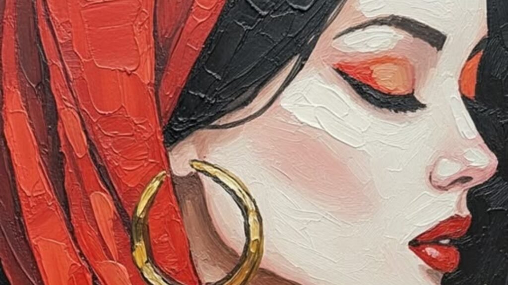 Abstract Portrait in Raebareli: Contemporary Portraits with Creative Flair