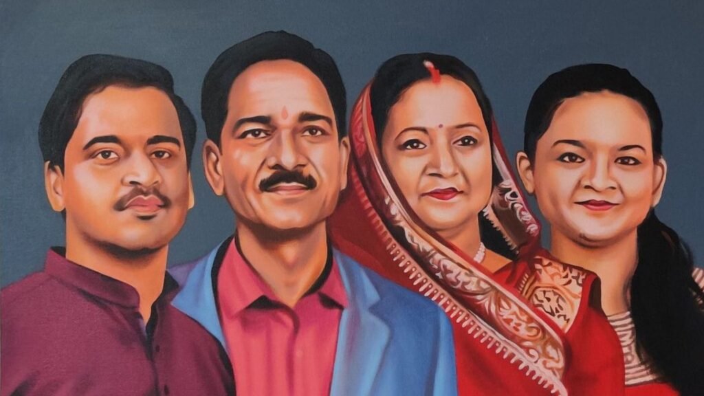 Family Portrait Painting in Greater Noida: Celebrate Family Bonds Through Art
