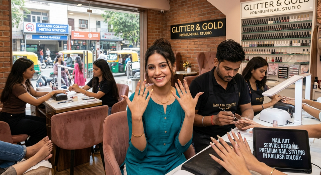Nail Art Service Near Me in Kailash Colony: Premium Nail Styling Near You