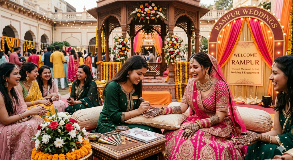 Trusted Mehendi Artist in Rampur for Wedding and Engagement Functions