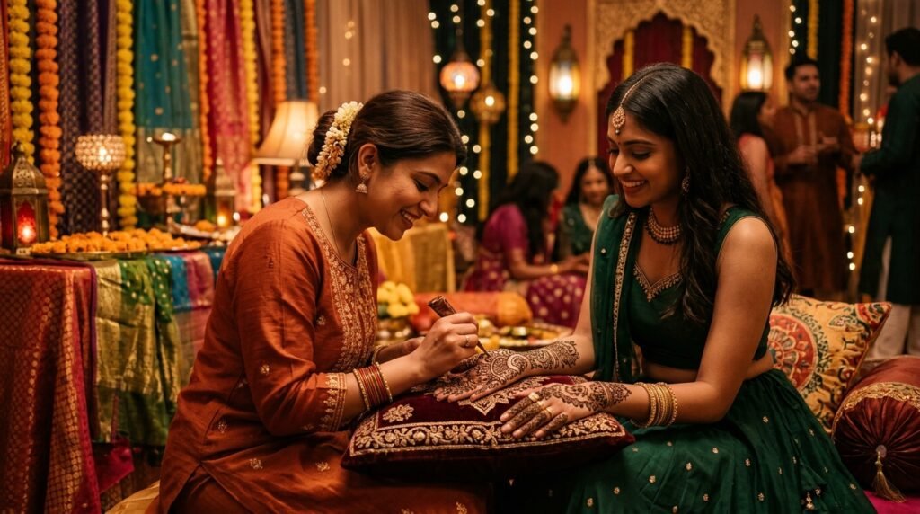 Creative Mehandi Designer Near Me on Man Singh Road for Luxury Celebrations