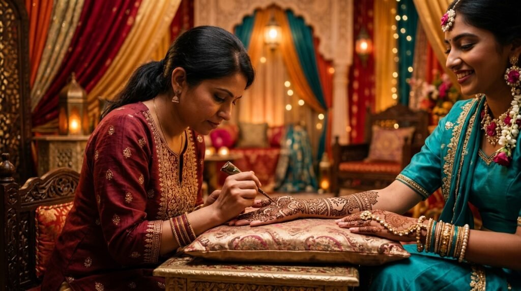 Best Mehndi Artist Near Me in Defence Colony for Bridal Mehndi