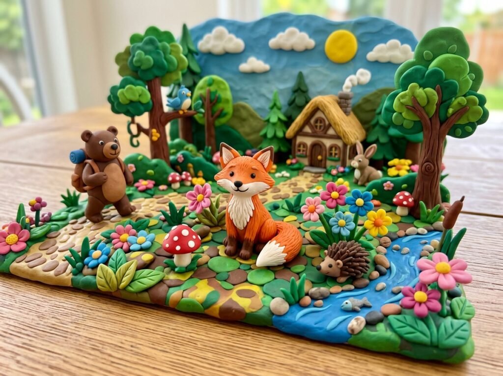 Clay Modeling in GK 2 for Children's Birthday Celebrations