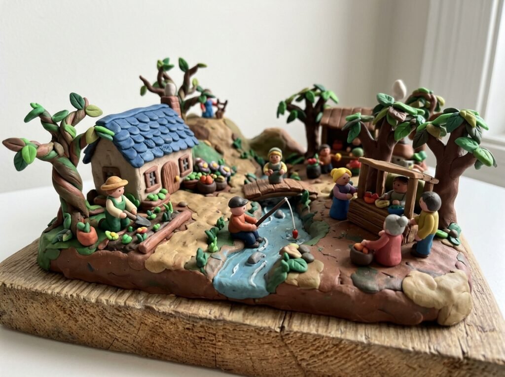 Clay Modeling Art in Kailash Colony for Premium Events
