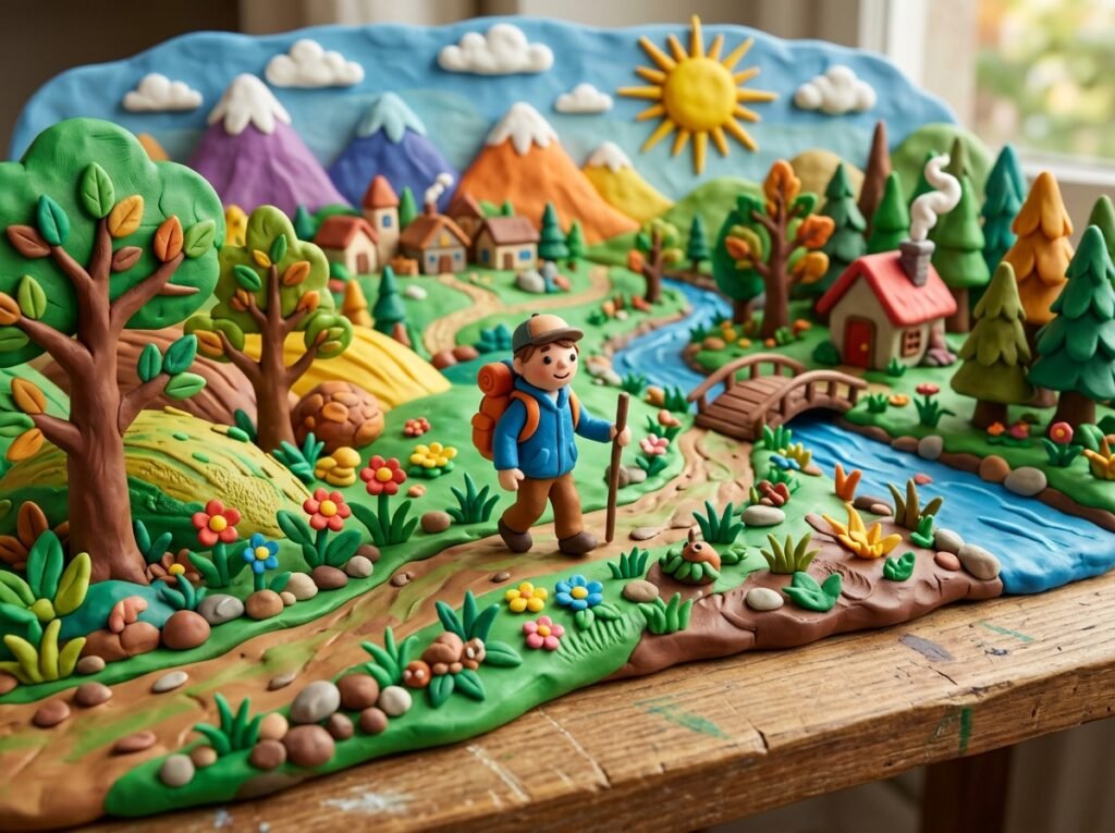 Modeling Clay in GK 1 for Educational and Fun Workshops