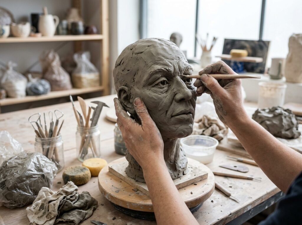Sculpting Clay in Bareilly for Artistic Skill Development