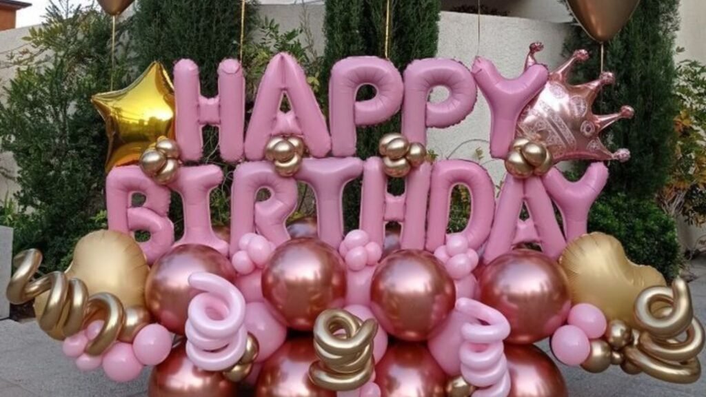 birthday balloon bouquet Kailash Colony for stunning party decor & same-day delivery in Delhi for birthdays & events