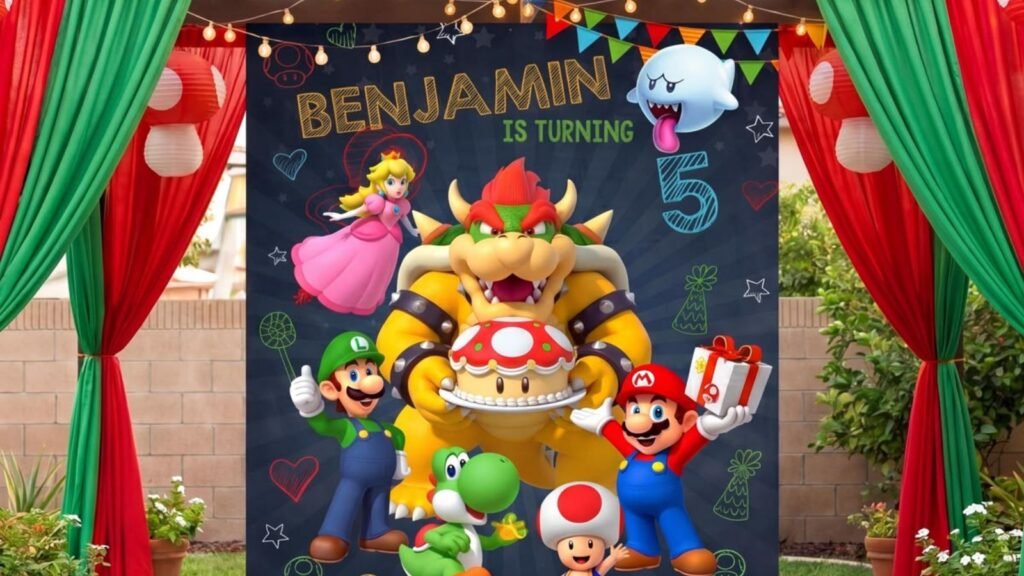 Super Mario Party Decorations Saharanpur