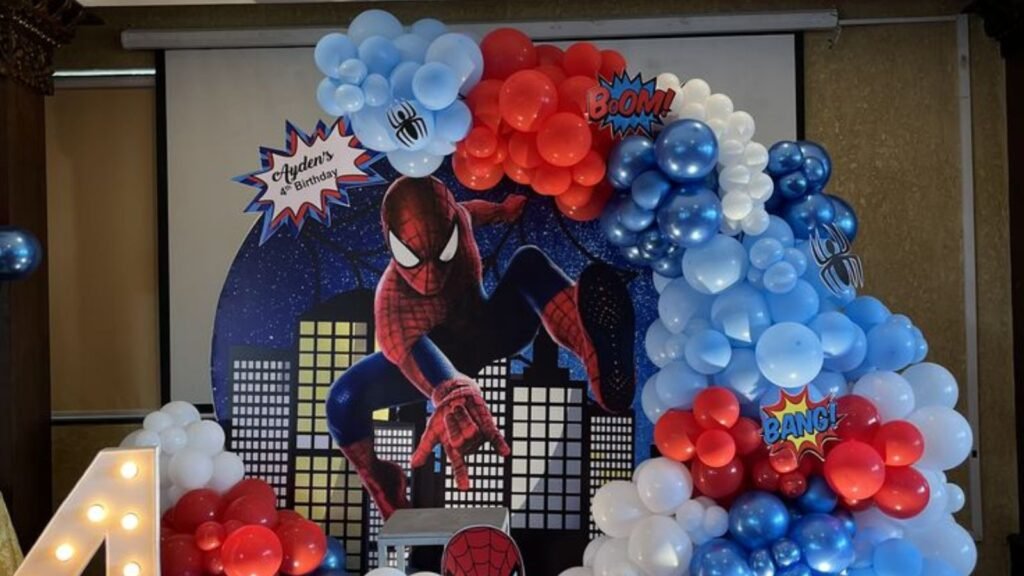 Amazing Spiderman Party Decorations in Dehradun for Superhero Fans
