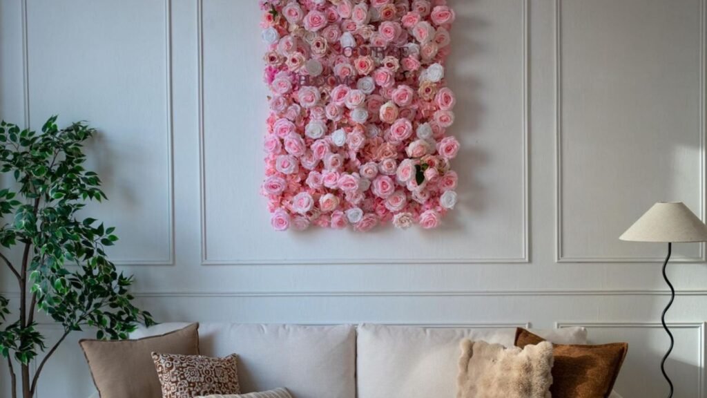 Flower Wall Decor Ideas for Stylish Homes in GK 1