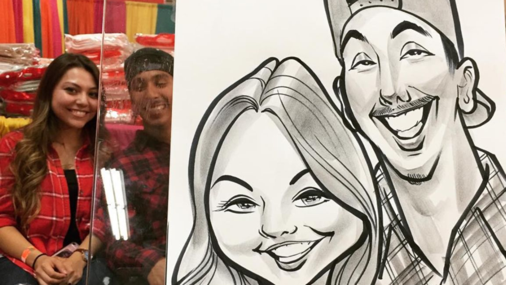 Caricature Artist in GK 2: Personalized Cartoon Portraits for Special Gifts