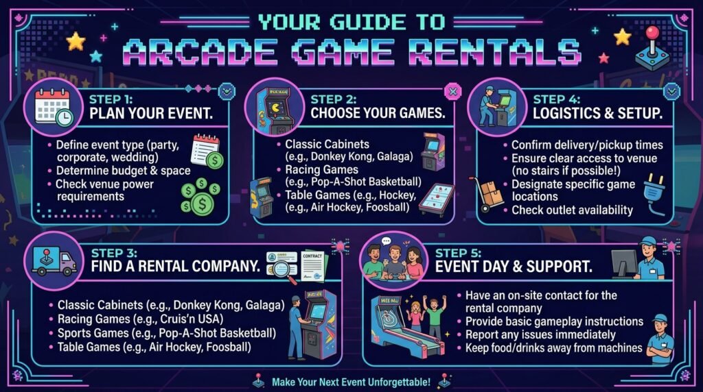 Arcade Games on Rent Guide