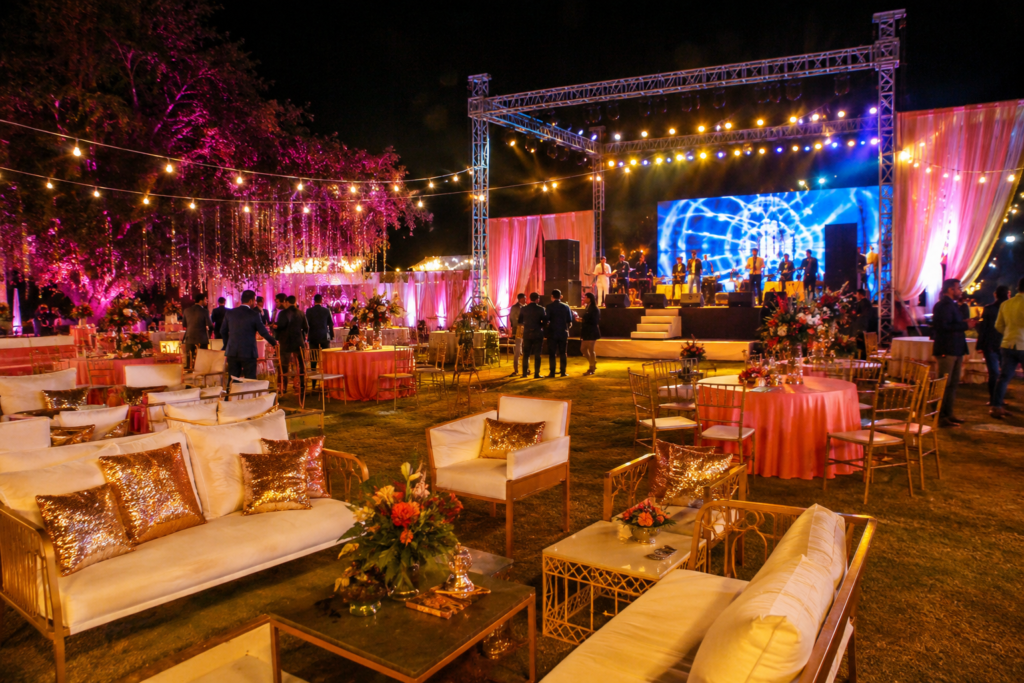 Event Entertainment Services in Delhi NCR for weddings, birthdays, corporate events, and celebrations with live stage, lighting, and premium event setup.