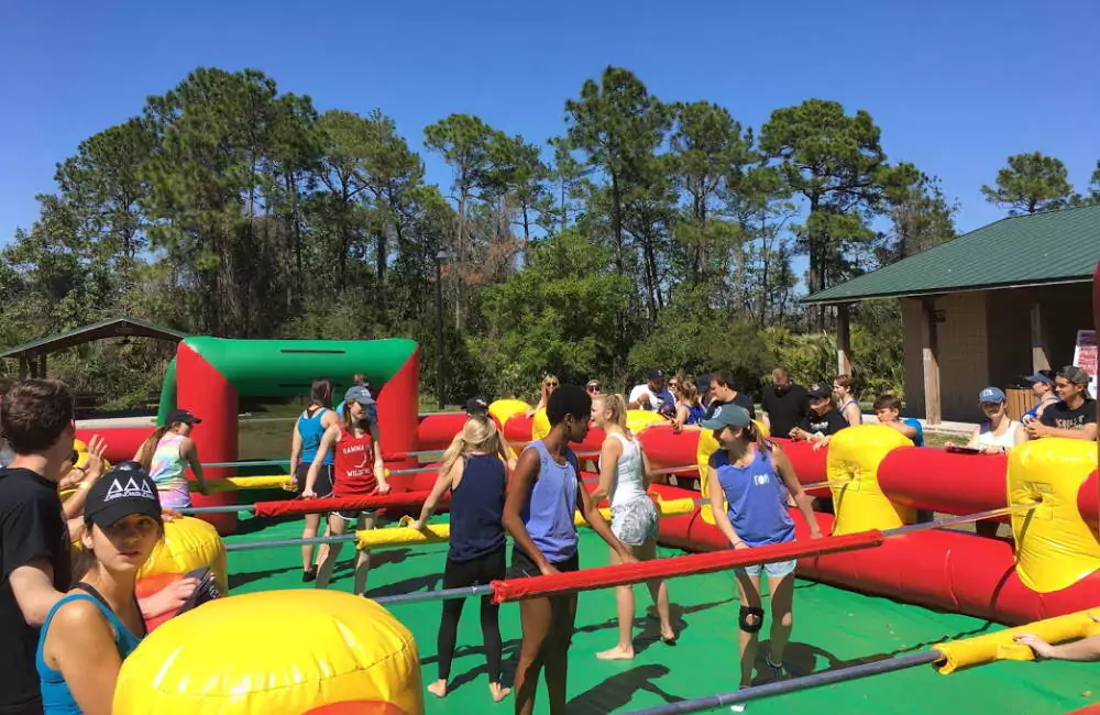 Outdoor party games on rent for large gatherings in Delhi NCR
