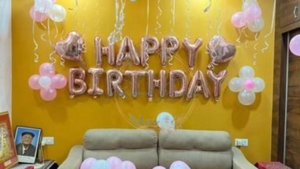 Birthday Decoration at Home