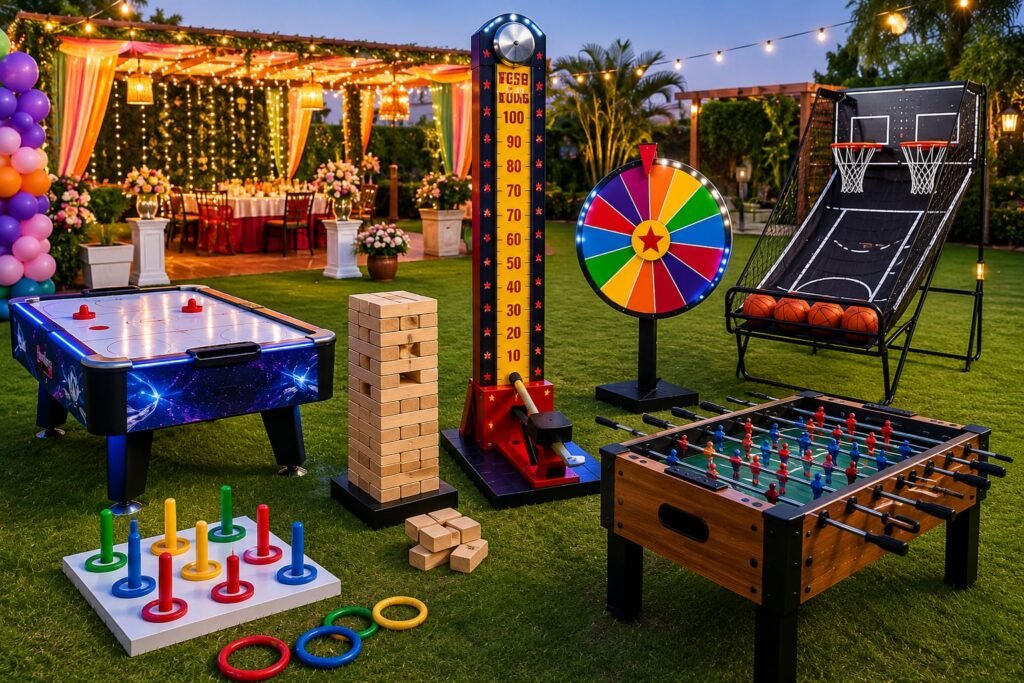Birthday Party Games on Rent in Noida for kids and adults