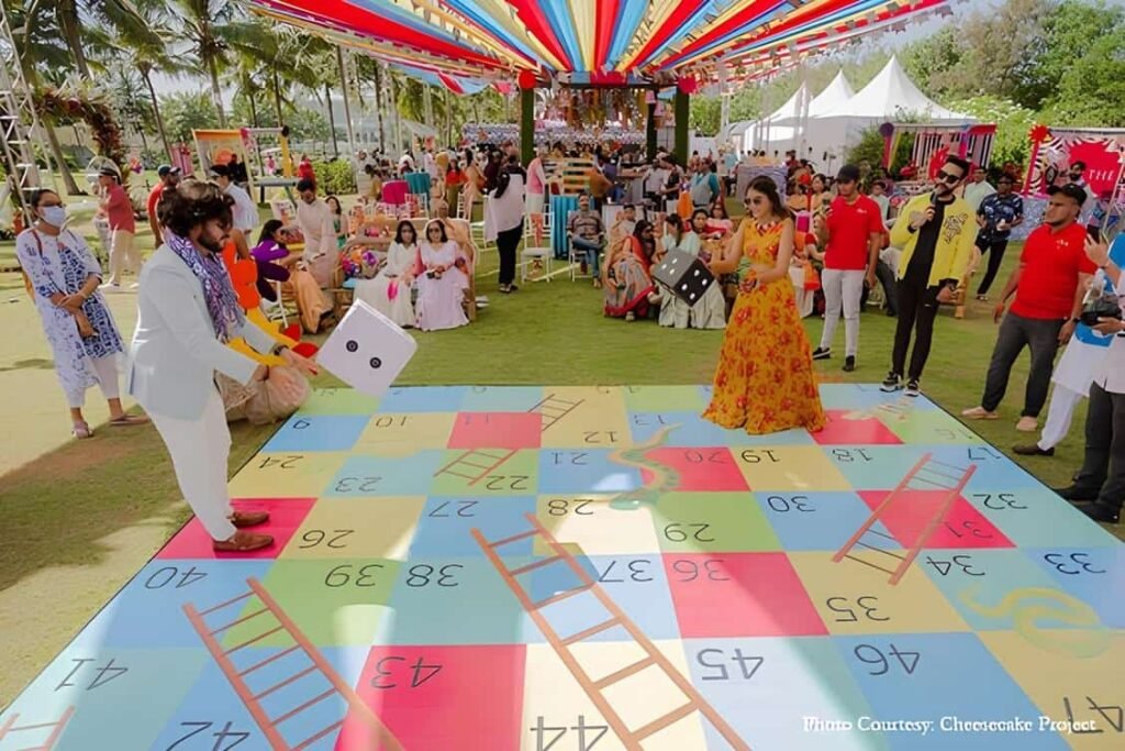 Carnival games on rent including Hammer Game, Ring Toss, Balloon Shooting, Basketball Challenge, and Can Knockdown for birthday parties and school events.