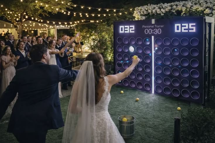 Fun wedding reception games for couples and families