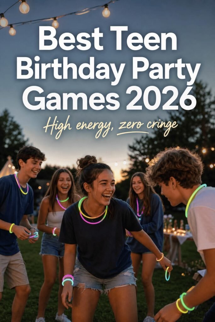 Alt Text: Birthday Party Activities for Teenagers