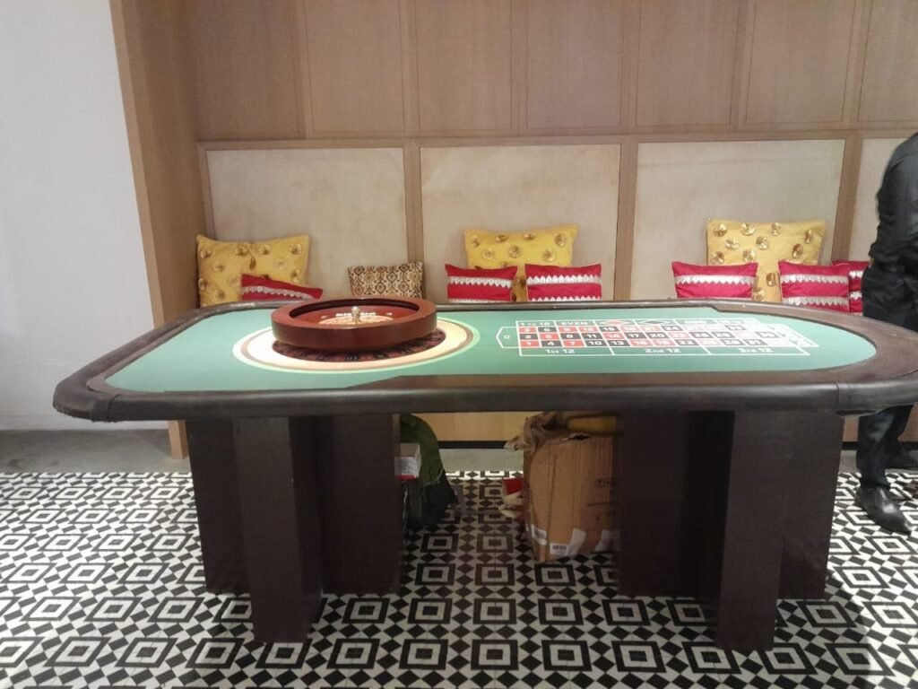 casino table on rent