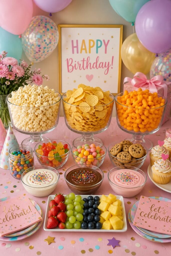 Birthday Party Food Ideas for Kids and Adults