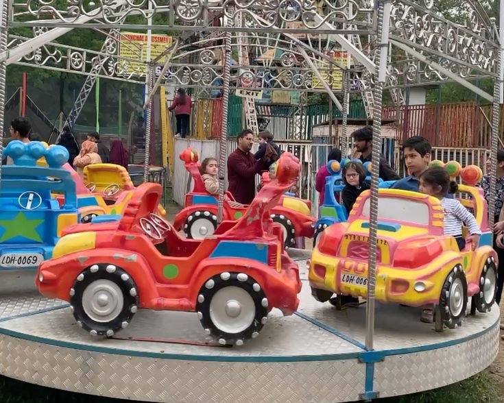 Kids Rides and Games for Diwali Mela