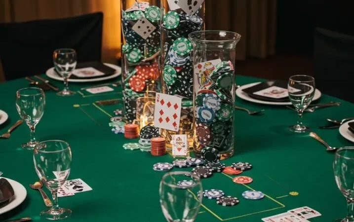 Casino Party Tables on Rent in Delhi: Roulette, Blackjack & Poker Setup