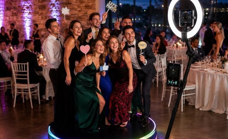 360 Spin Video Photobooth on Rent in Delhi for Weddings & Events