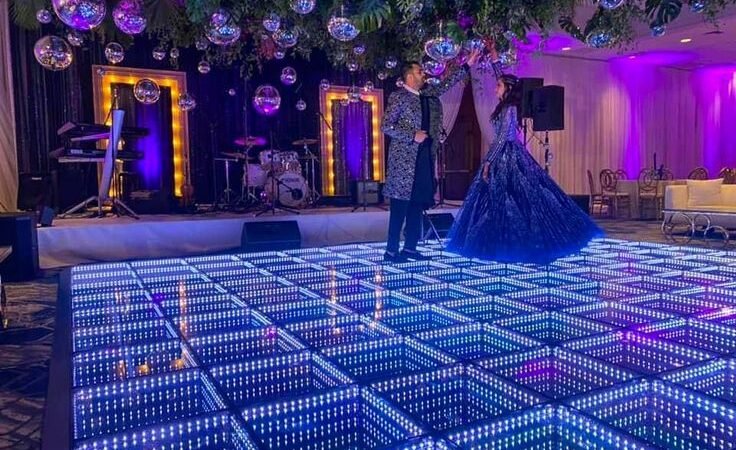LED Dance Floor on Rent in Delhi for Cocktail Parties & Receptions