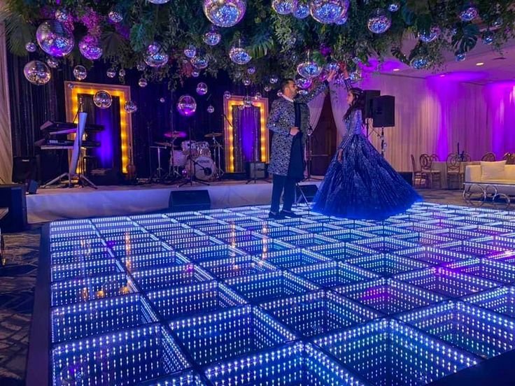 LED Dance Floor on Rent in Delhi for Cocktail Parties & Receptions